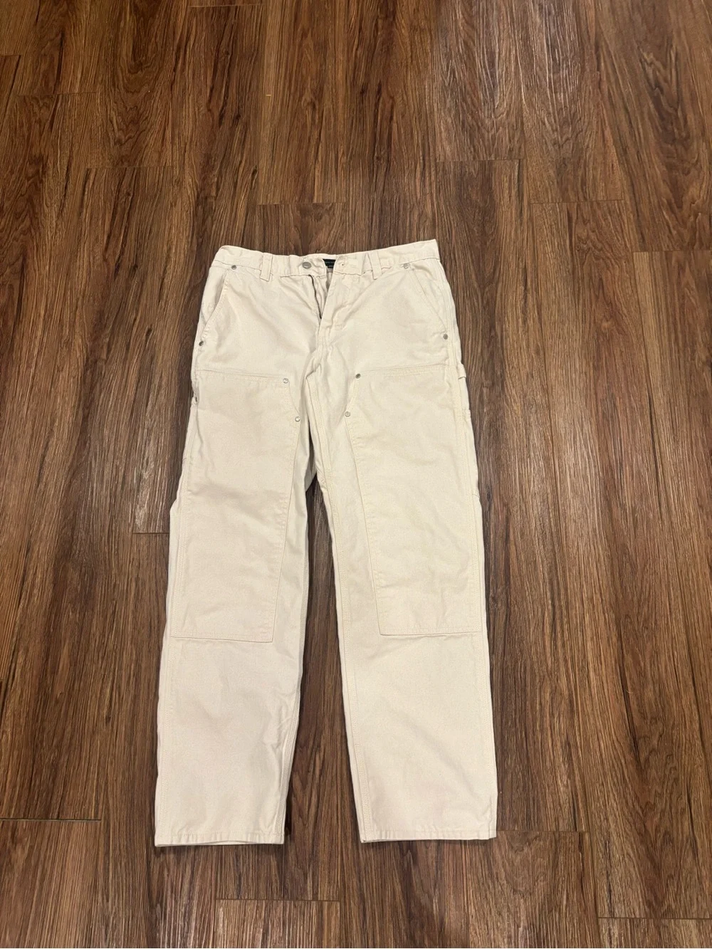 Banana Republic Carpenter Pants - Ecru Off White - 32